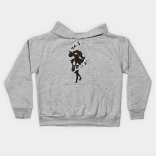 Nier Automata - A Pixel Future Kids Hoodie